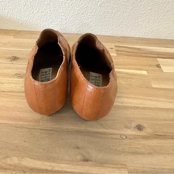 Vintage Nine West Western Ankle Booties Brown/Tan Leather and Suede 6.5‎ - Picture 5 of 9